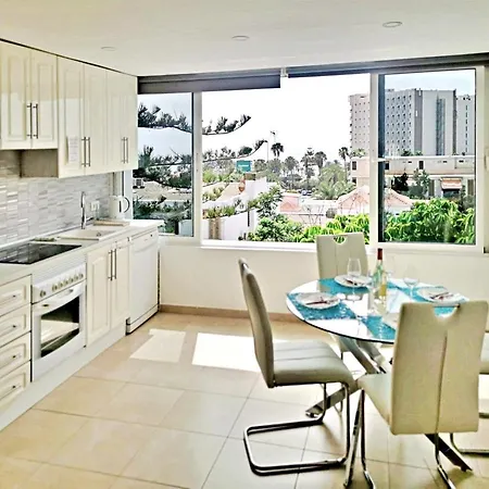 דירה Americas Best-suite -ampio Con Vista, Giardino E Piscina פלאייה דה לאס אמריקס
